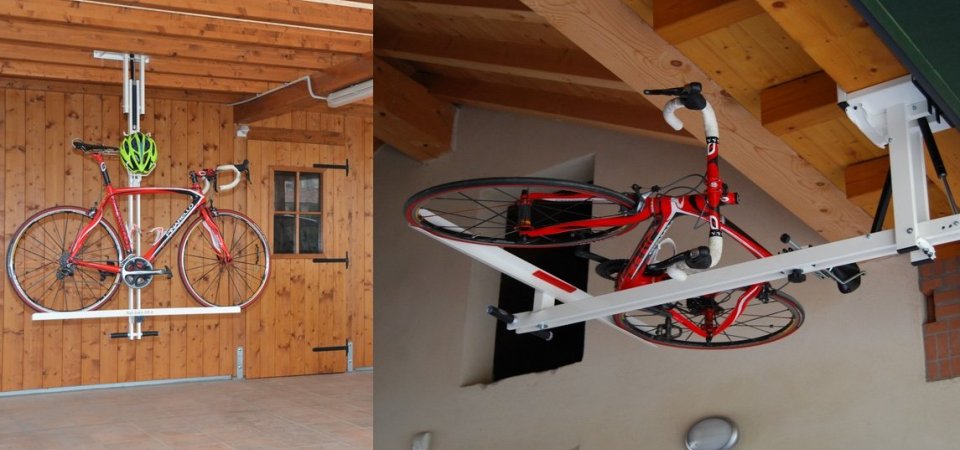 Велосипед на потолке? А почему бы и нет…