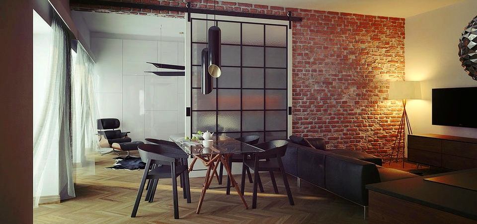 Как правильно зонировать маленькую квартиру: пример из Польши