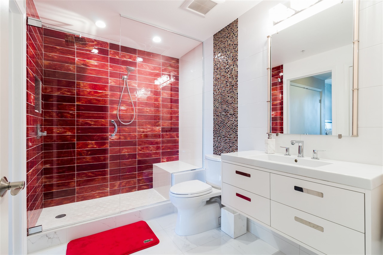 Дизайн ванной комнаты совмещенной с санузлом