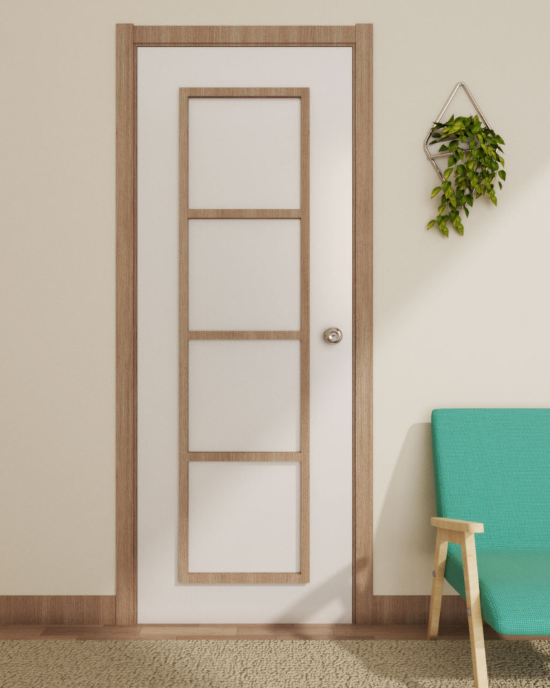 Портал в будущее: как стильно и легко обновить старую деревянную дверь